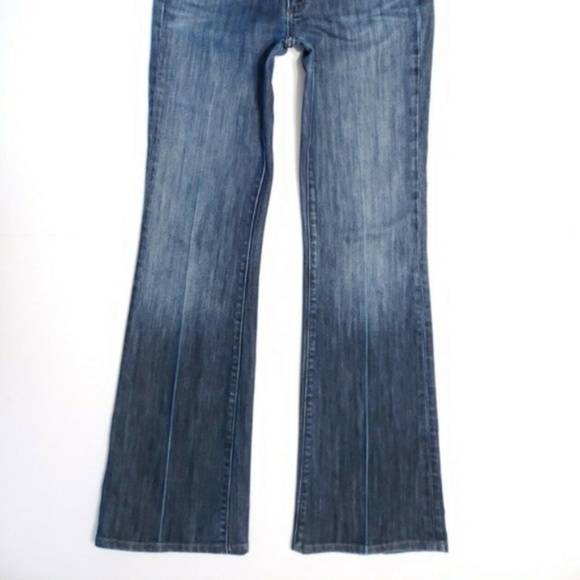 Paige HIDDEN HILLS BOOT CUT Embellished Jeans 27 - Picture 4 of 8